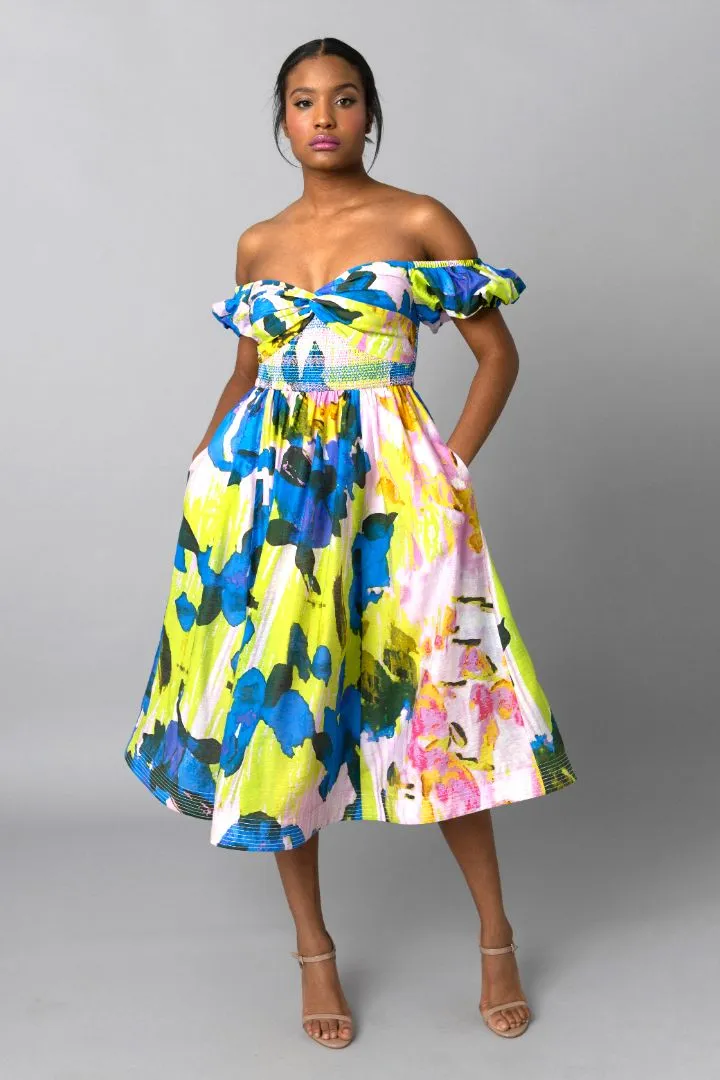 Off Shoulder Frock