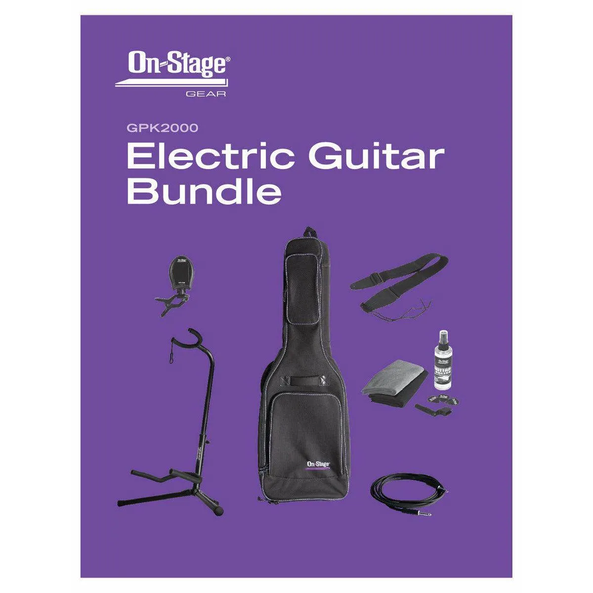 On-Stage Electric Guitar Bundle
