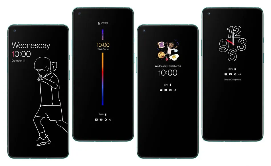 OnePlus 8T 8 128G global rom Smartphone Silver_8 128G