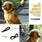 ONETIGRIS Dog Leash 22 - Black