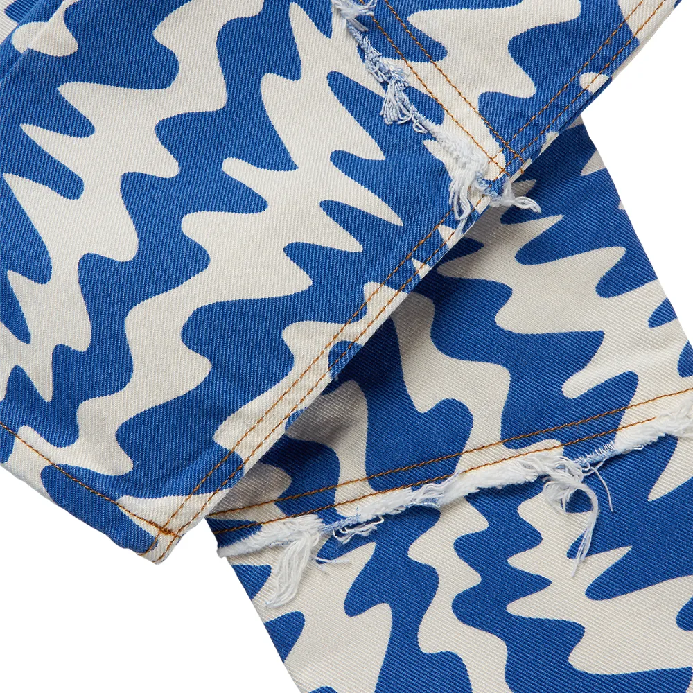 Oren Contrasted Waves Jeans