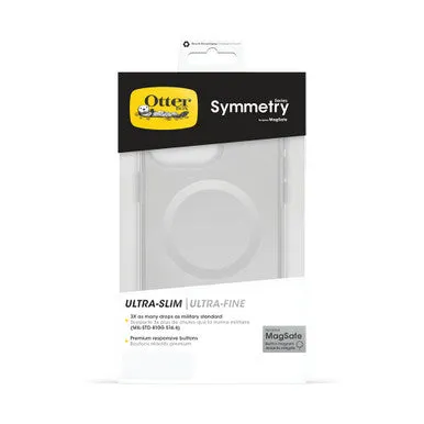 Otterbox Symmetry Plus MagSafe Case - For iPhone 15 Pro Max - Clear