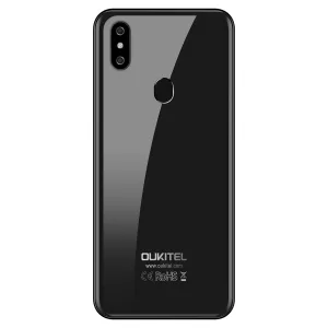 OUKITEL C15 Pro 2GB 16GB Android 9.0 Fingerprint Face ID 4G LTE Smartphone 2.4G/5G WiFi Water Drop Screen  MT6761 Black