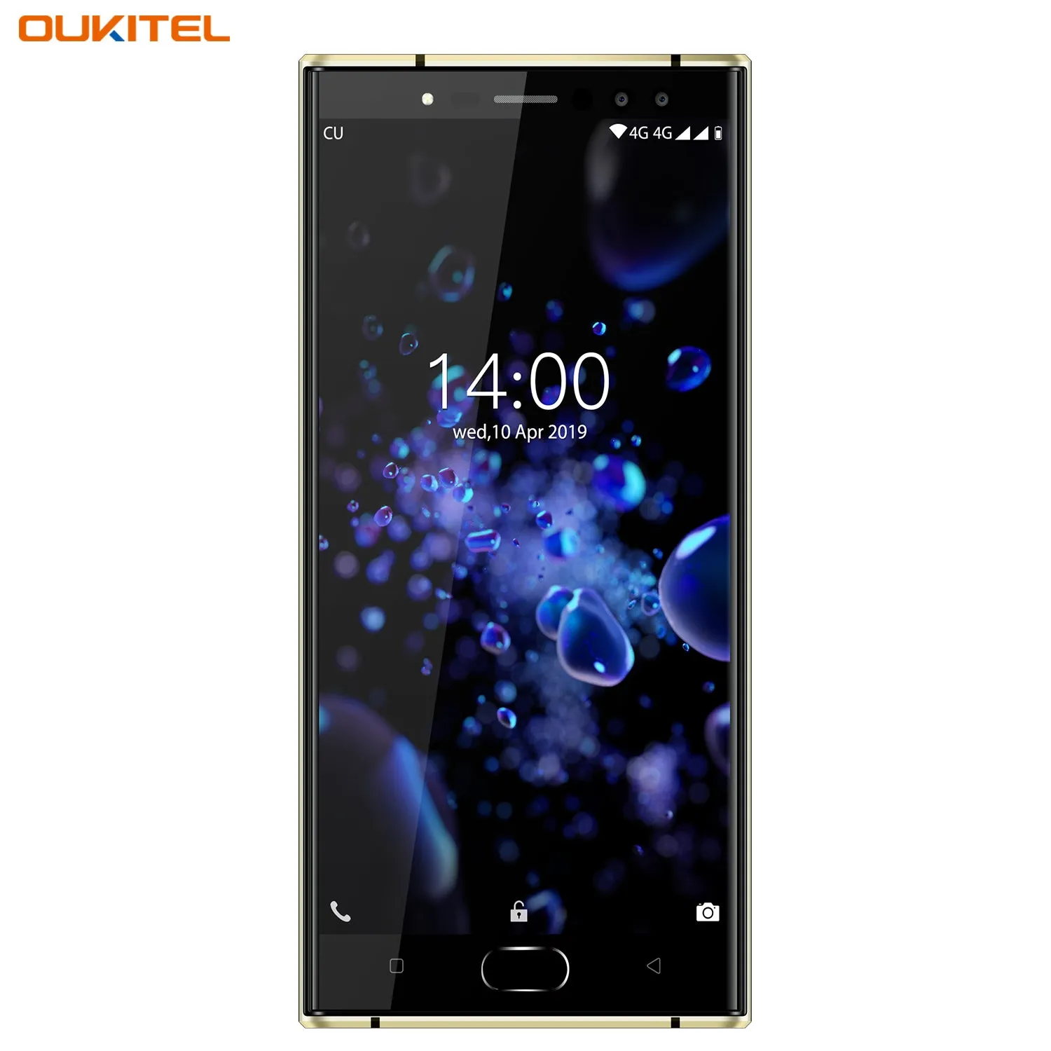 Oukitel K3 Pro Quad Core 5.5 inch 8000mAh Battery 5MP 13MP Camera 1440x720 Resolution 32GB 4GB Mobile Phone Smartphone Blue