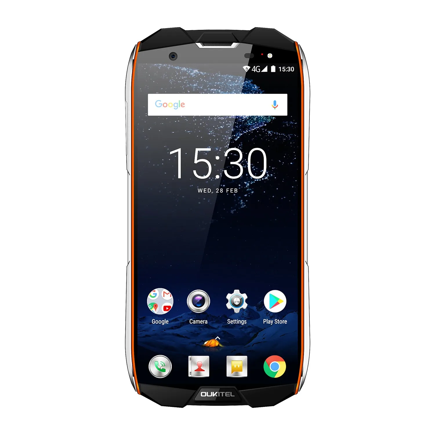 OUKITEL WP5000 Smart Phone - 5.7 Inch, 6GB RAM, 64GB ROM, Android 7.1, Orange