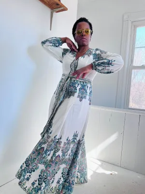 Paisley Maxi Dress