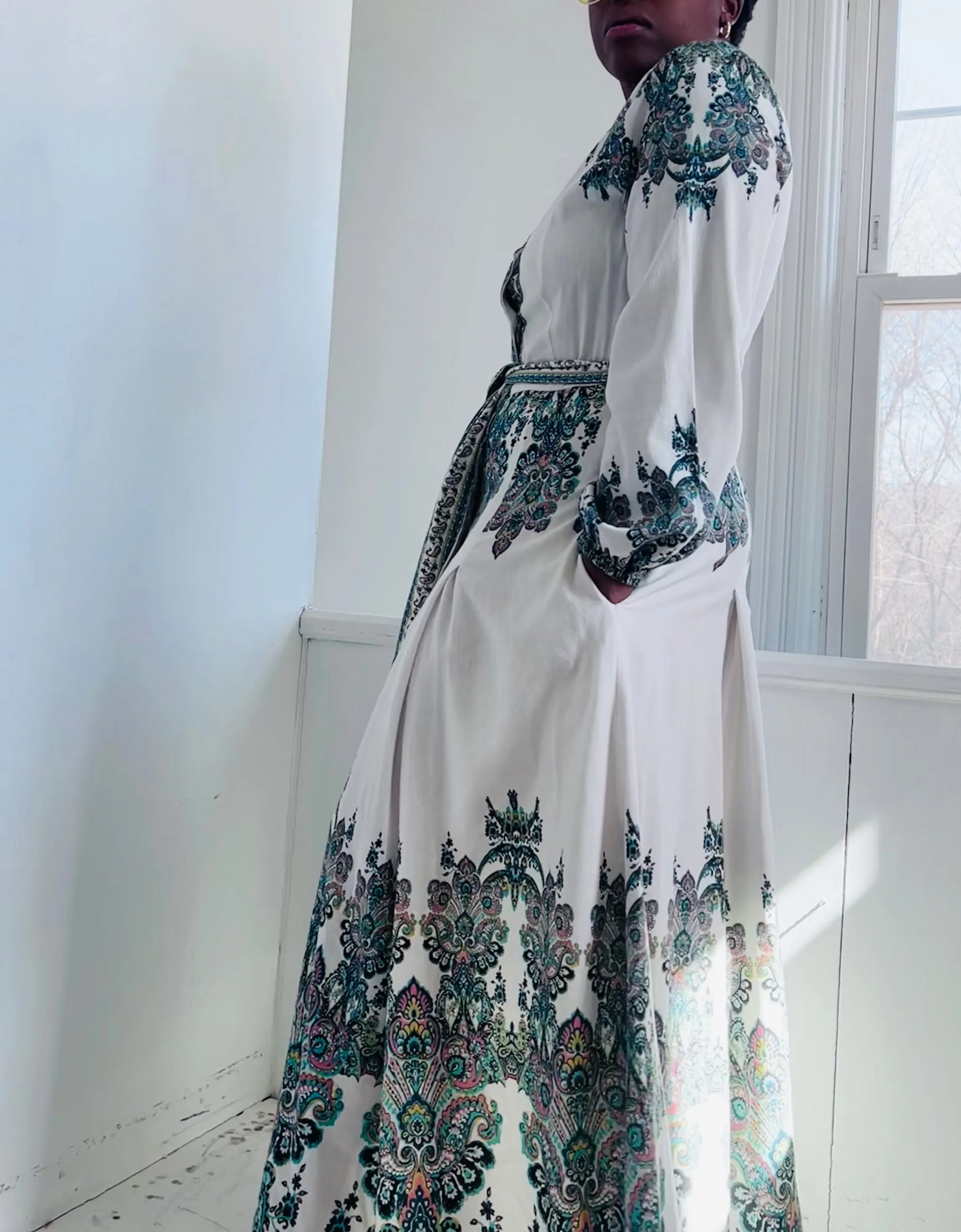 Paisley Maxi Dress