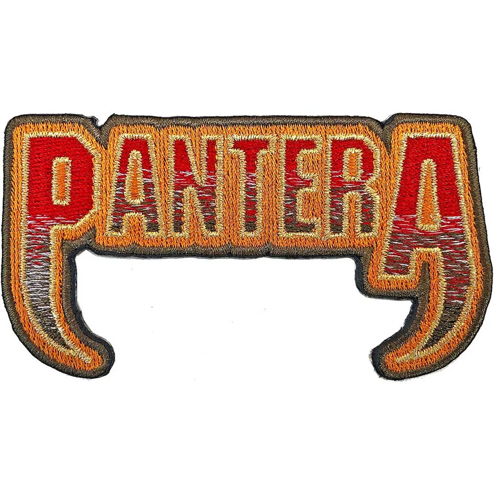 PANTERA STANDARD WOVEN PATCH: FANGS LOGO