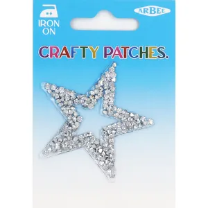 PATCH STAR RHINESTONE