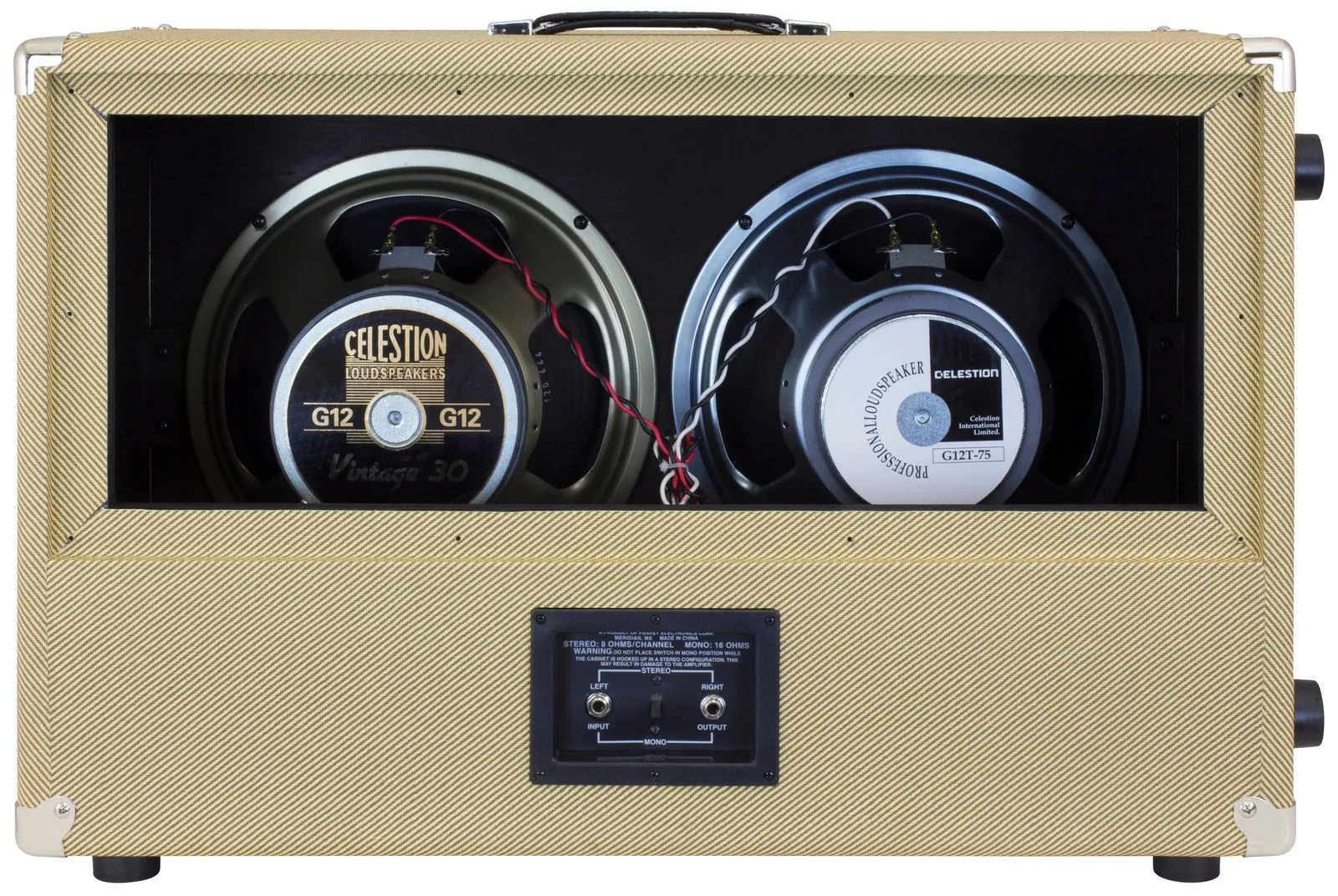 Peavey Classic Series "212-C" Guitar Amp Cabinet 120-Watt 2x12"