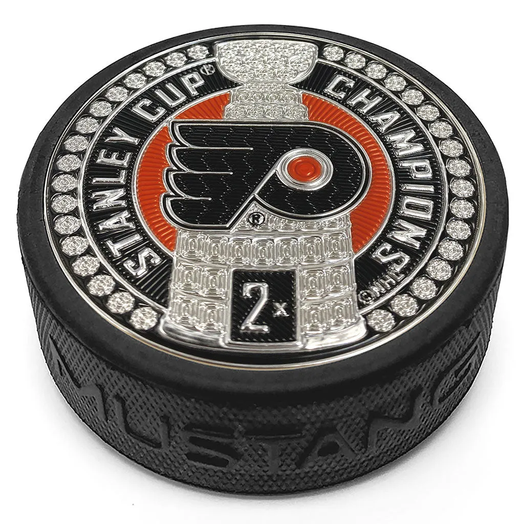 Philadelphia Flyers Puck - Trimflexx Stanley Cup Dynasty