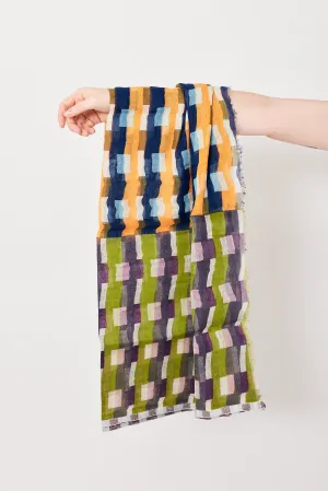 Épice Linen Cotton Checks Stole
