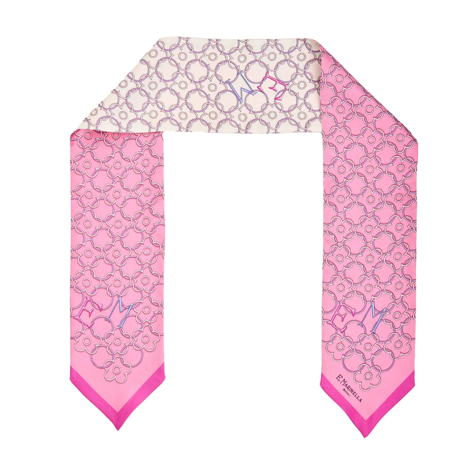 PINK SILK BANDEAU