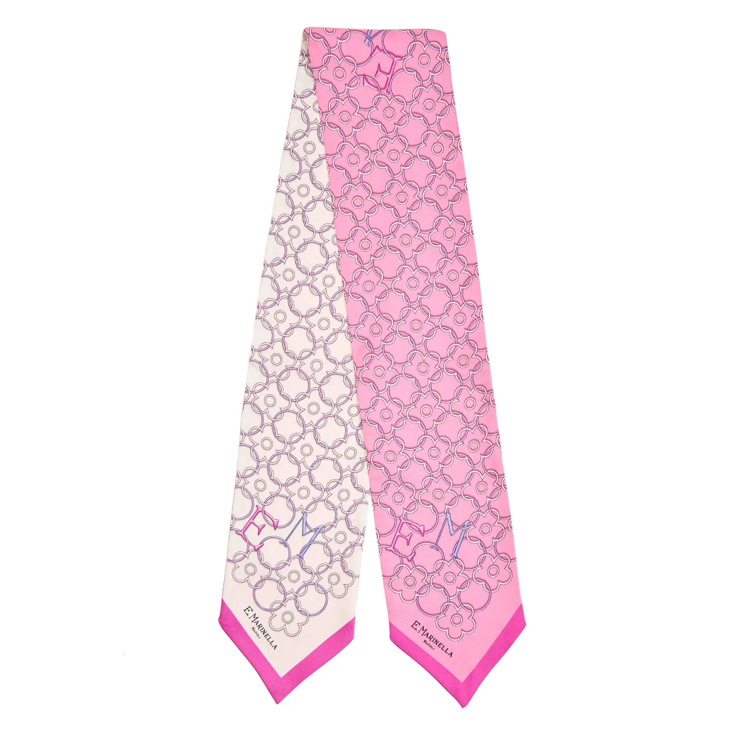 PINK SILK BANDEAU