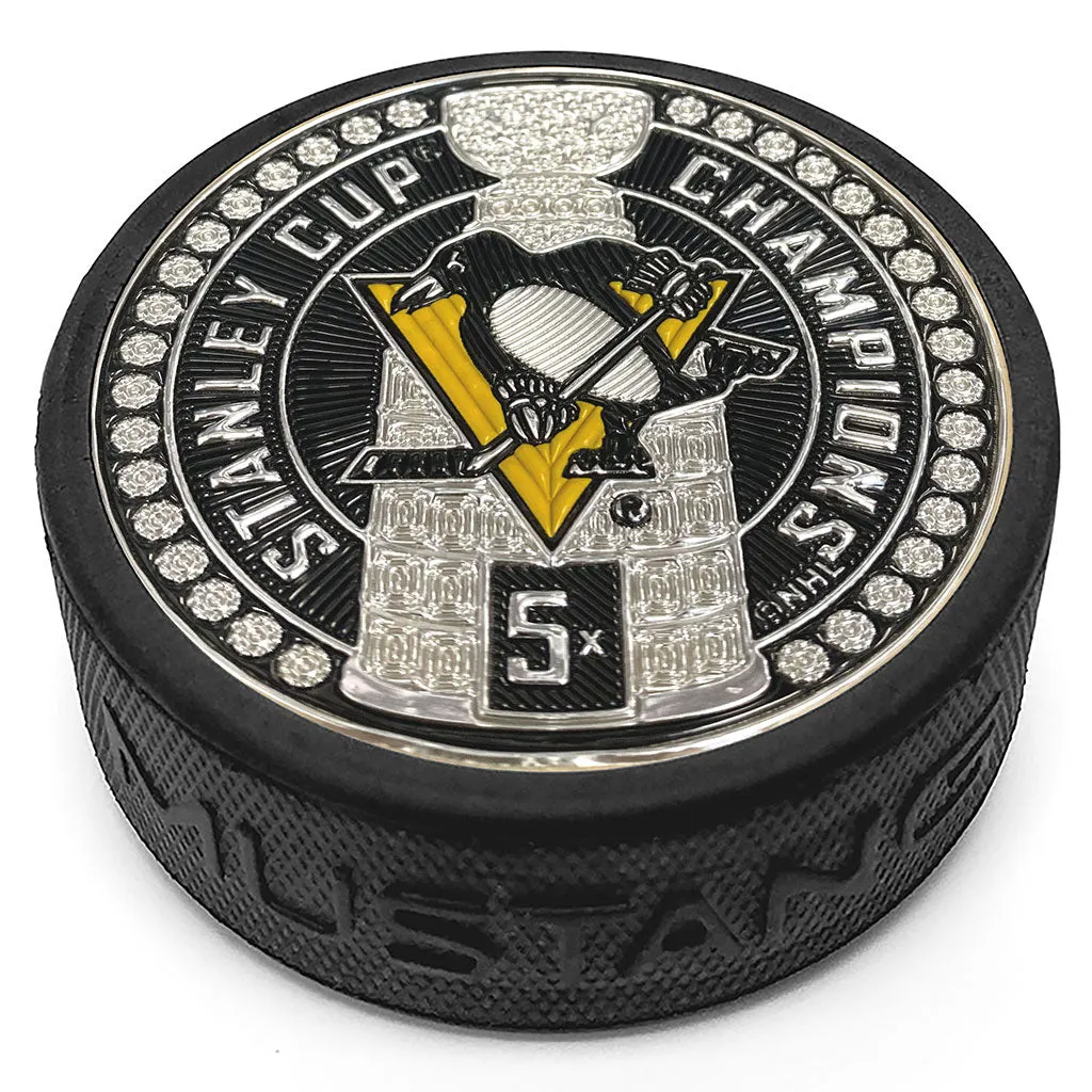 Pittsburgh Penguins Puck - Trimflexx Stanley Cup Dynasty