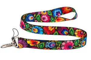 Polish Folk Art Neck Strap Lanyard