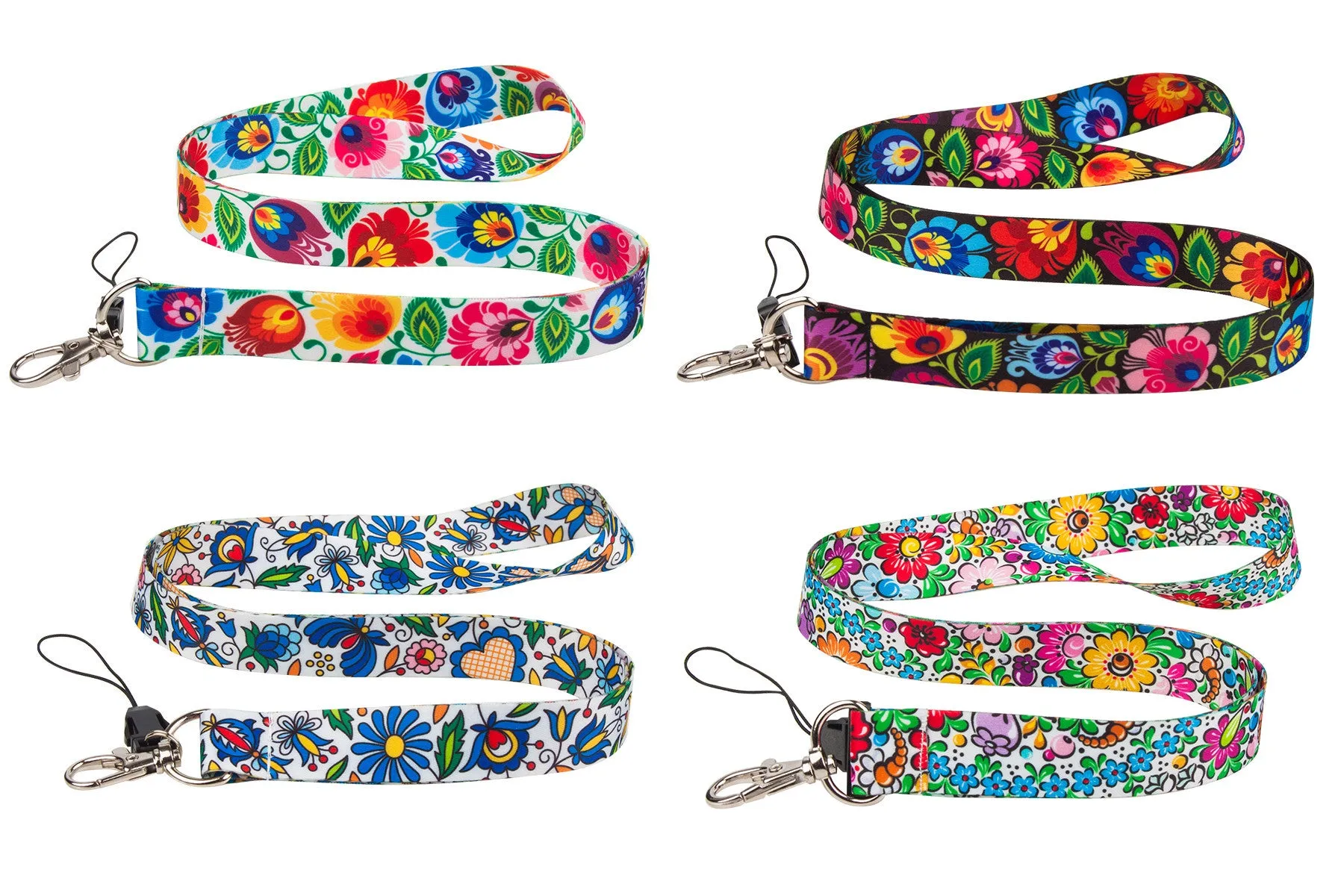 Polish Folk Art Neck Strap Lanyard