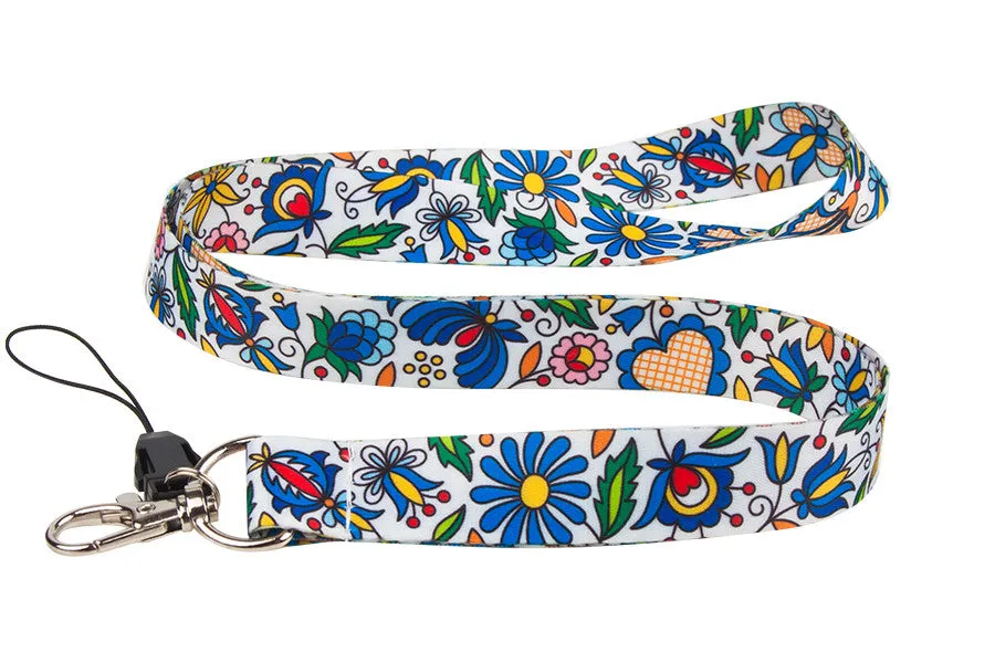Polish Folk Art Neck Strap Lanyard