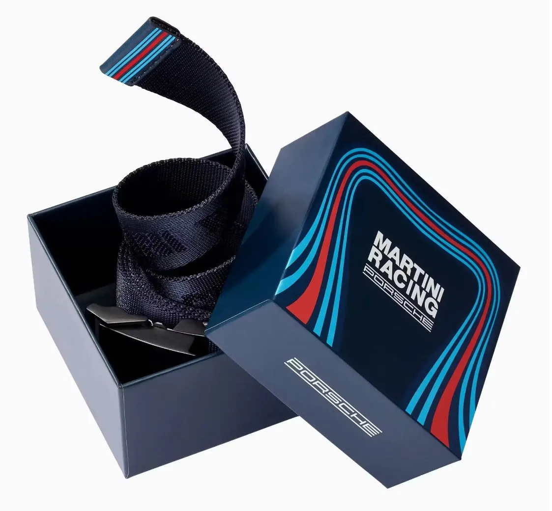 Porsche (NEW) Garment Belt - Martini Racing