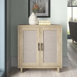 Portman 2 - Door Accent Cabinet Sand & Stable™ Color: Bishop Oak