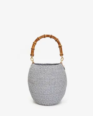 Pot de Miel w/Bamboo Handle - Powder Blue