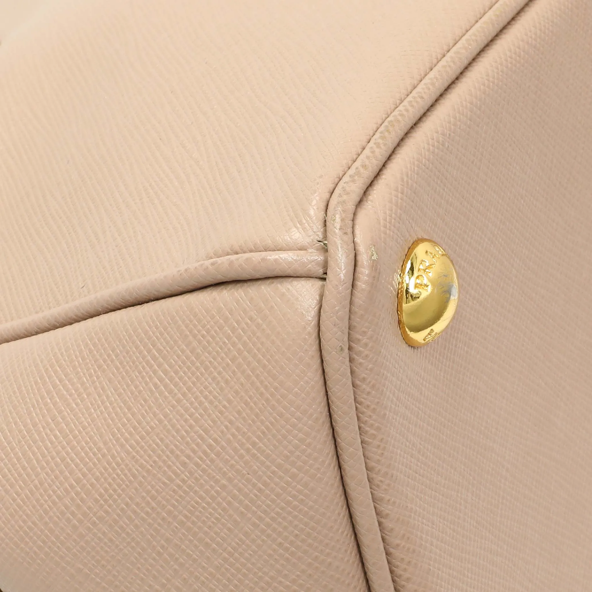 Prada Cammeo Saffiano Medium Galleria Double Zip Tote
