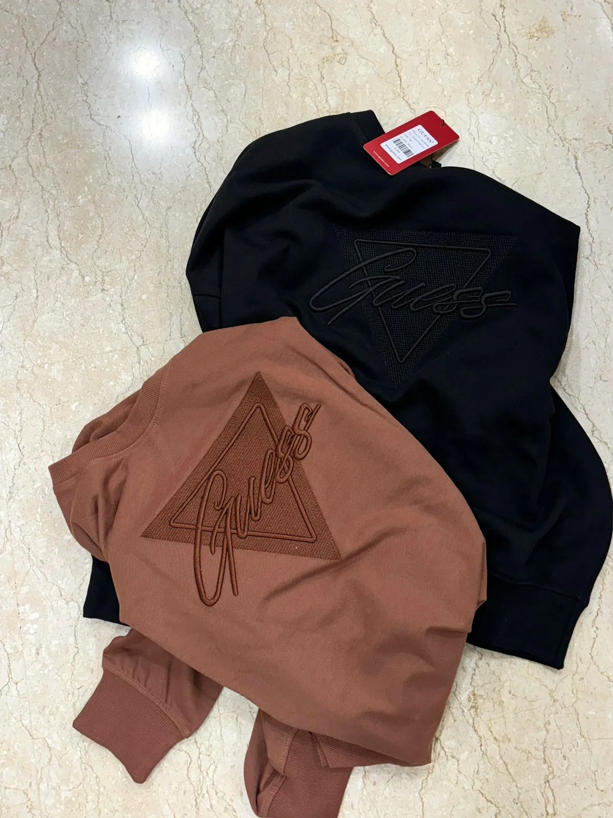 Premium Embossed Logo Round Neck Tracksuit