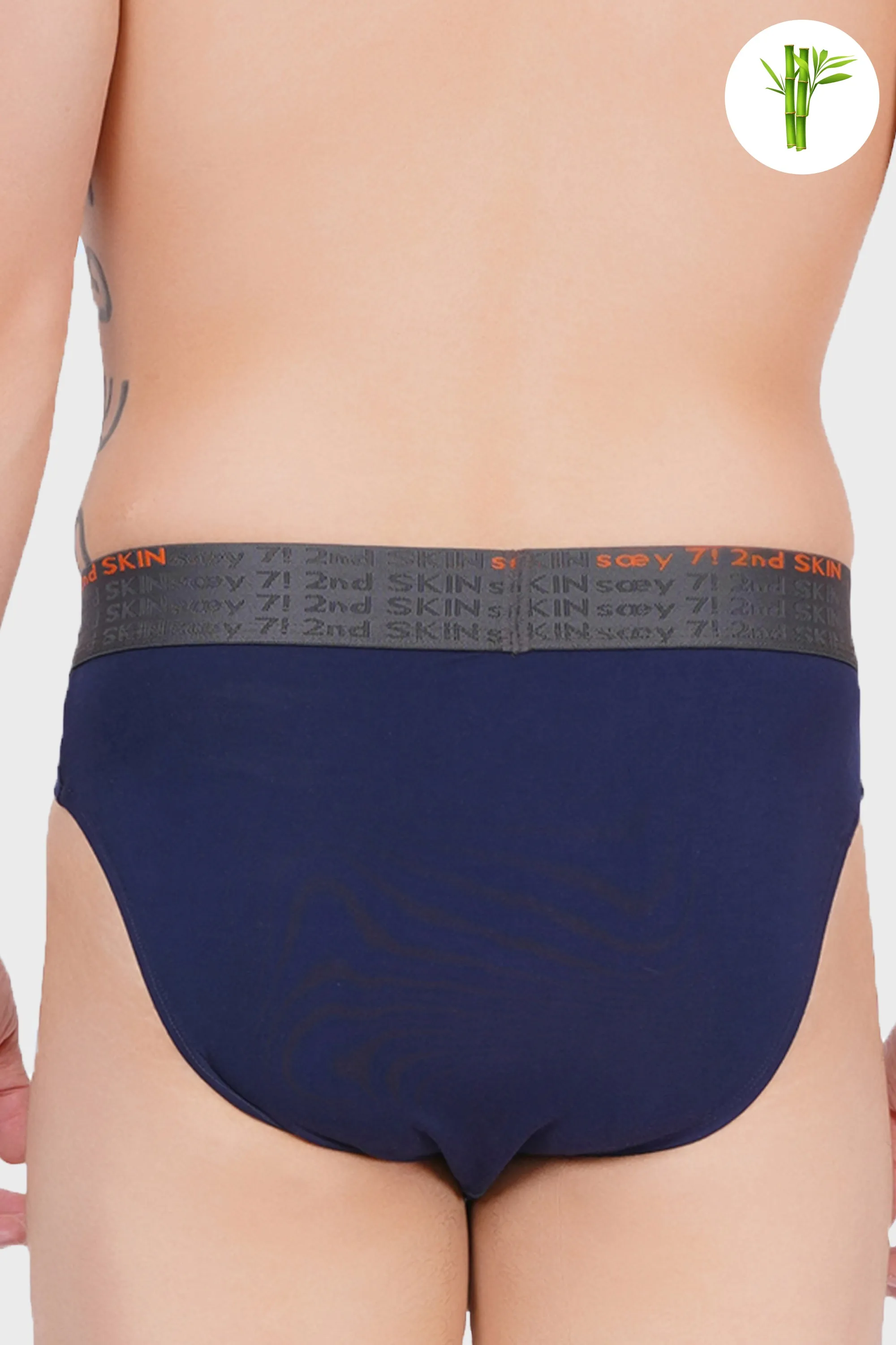 Premium Micro Bamboo Brief - Berry Blue