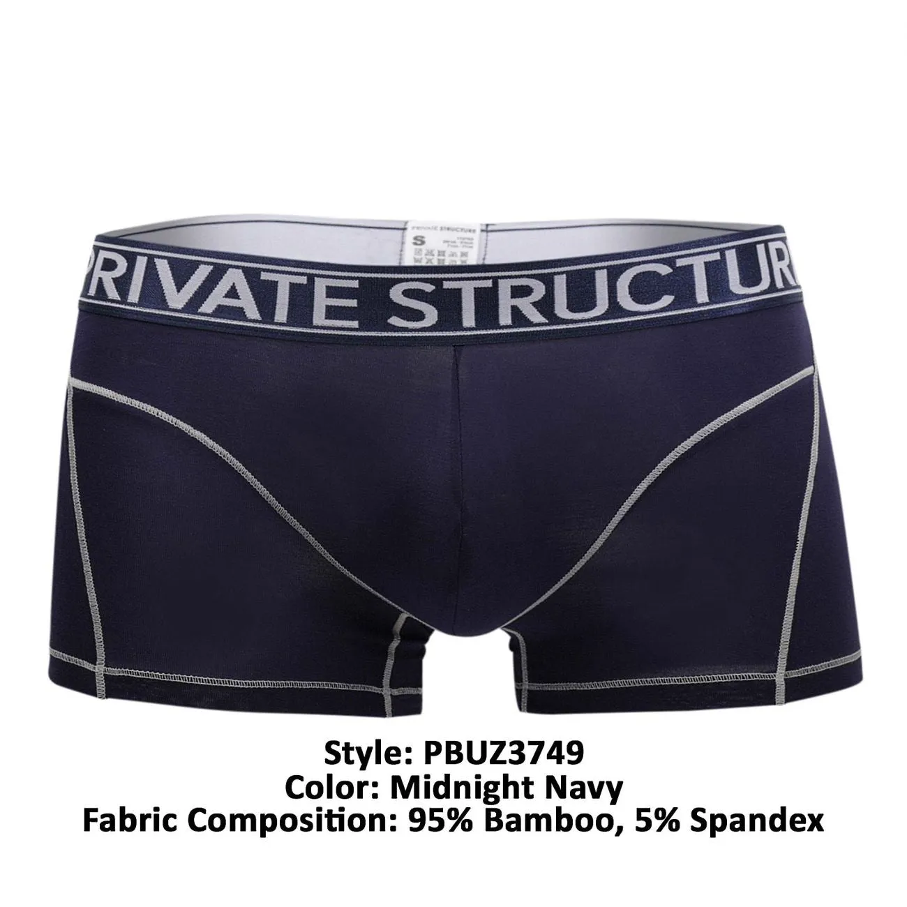 Private Structure PBUZ3749 Platinum Bamboo Trunks
