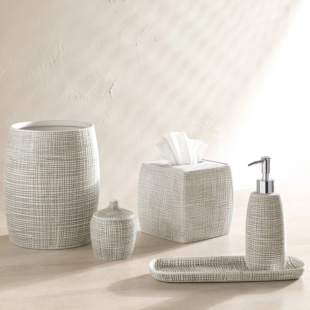 Raffia Tissue Holder
