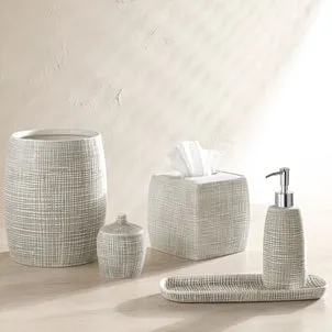 Raffia Tissue Holder