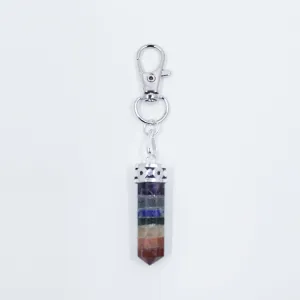 Rainbow 7 Chakras Clip-on Pendant