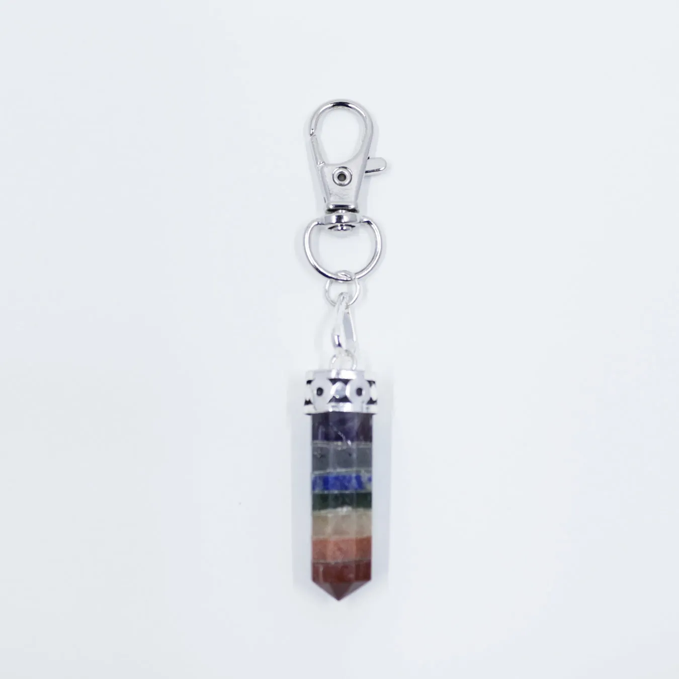 Rainbow 7 Chakras Clip-on Pendant