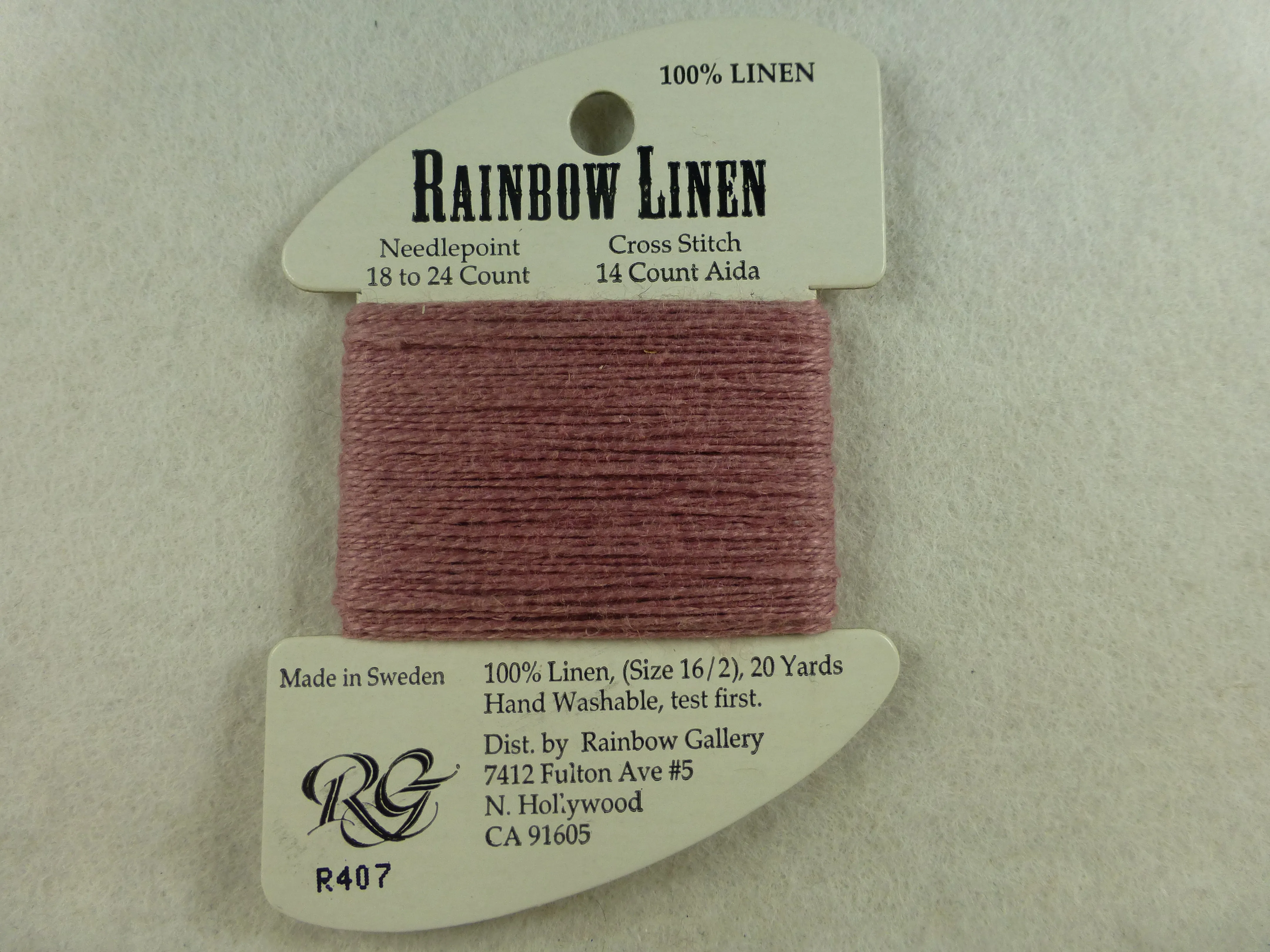 Rainbow Linen R407 Primrose