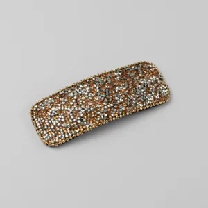 Rectangular Crystal Sparkle Snap Clip
