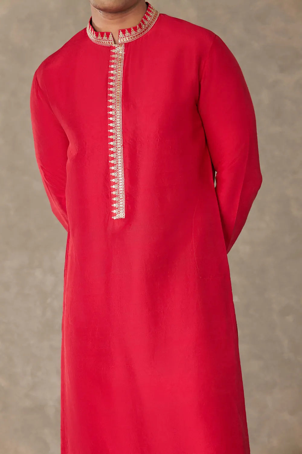 Red Anar Kurta Sets