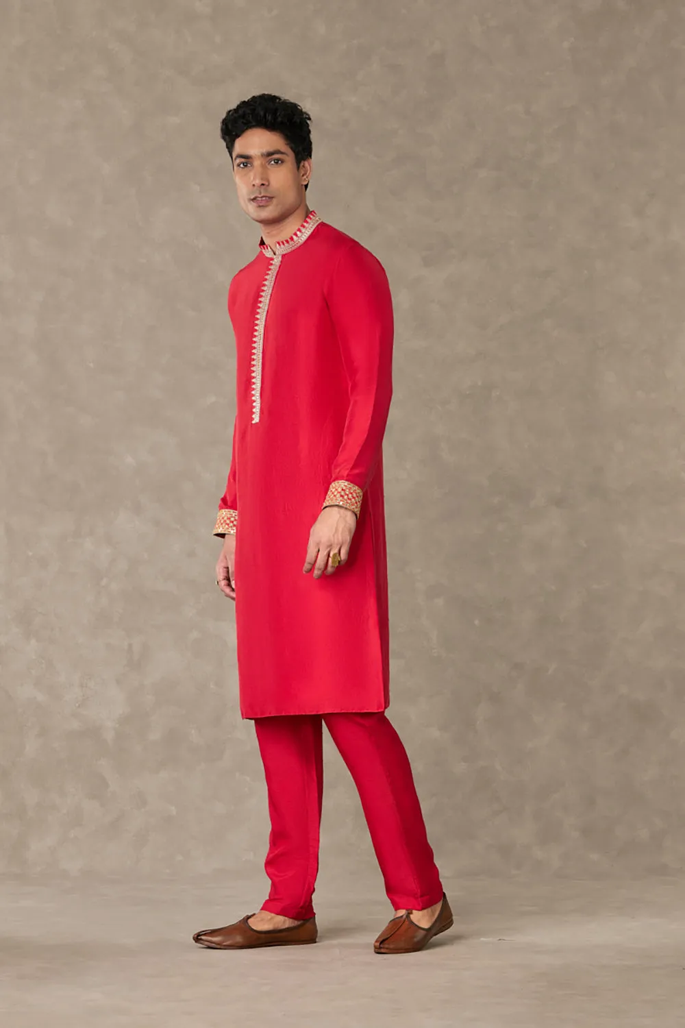 Red Anar Kurta Sets
