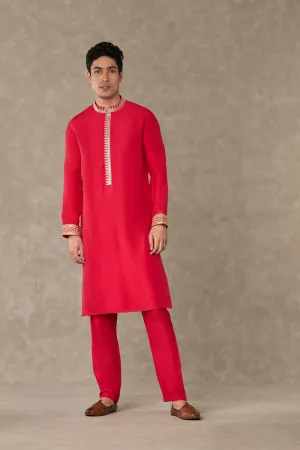 Red Anar Kurta Sets