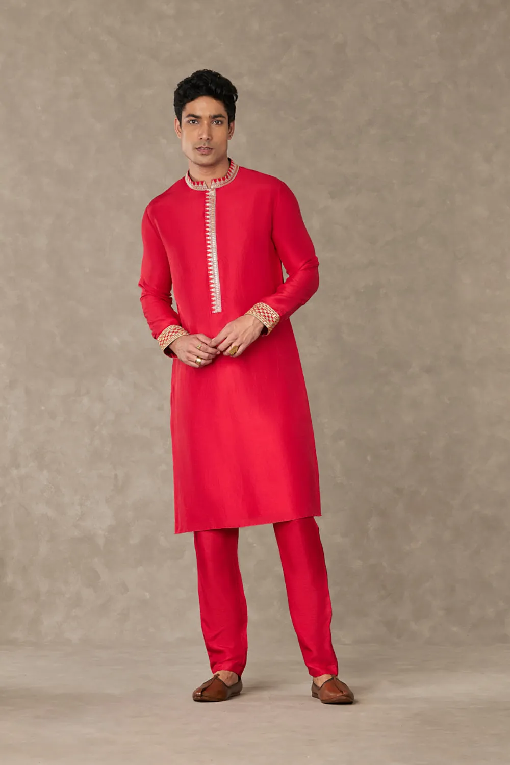 Red Anar Kurta Sets