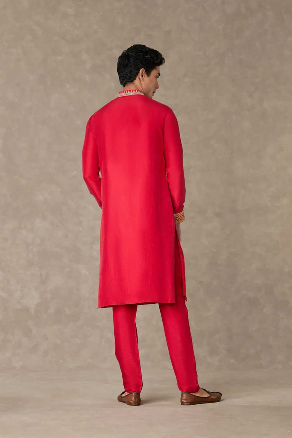 Red Anar Kurta Sets