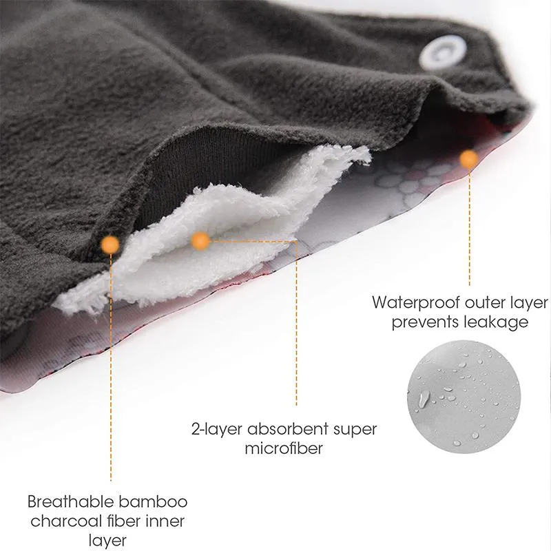 Reusable Washable Sanitary Towels Pads