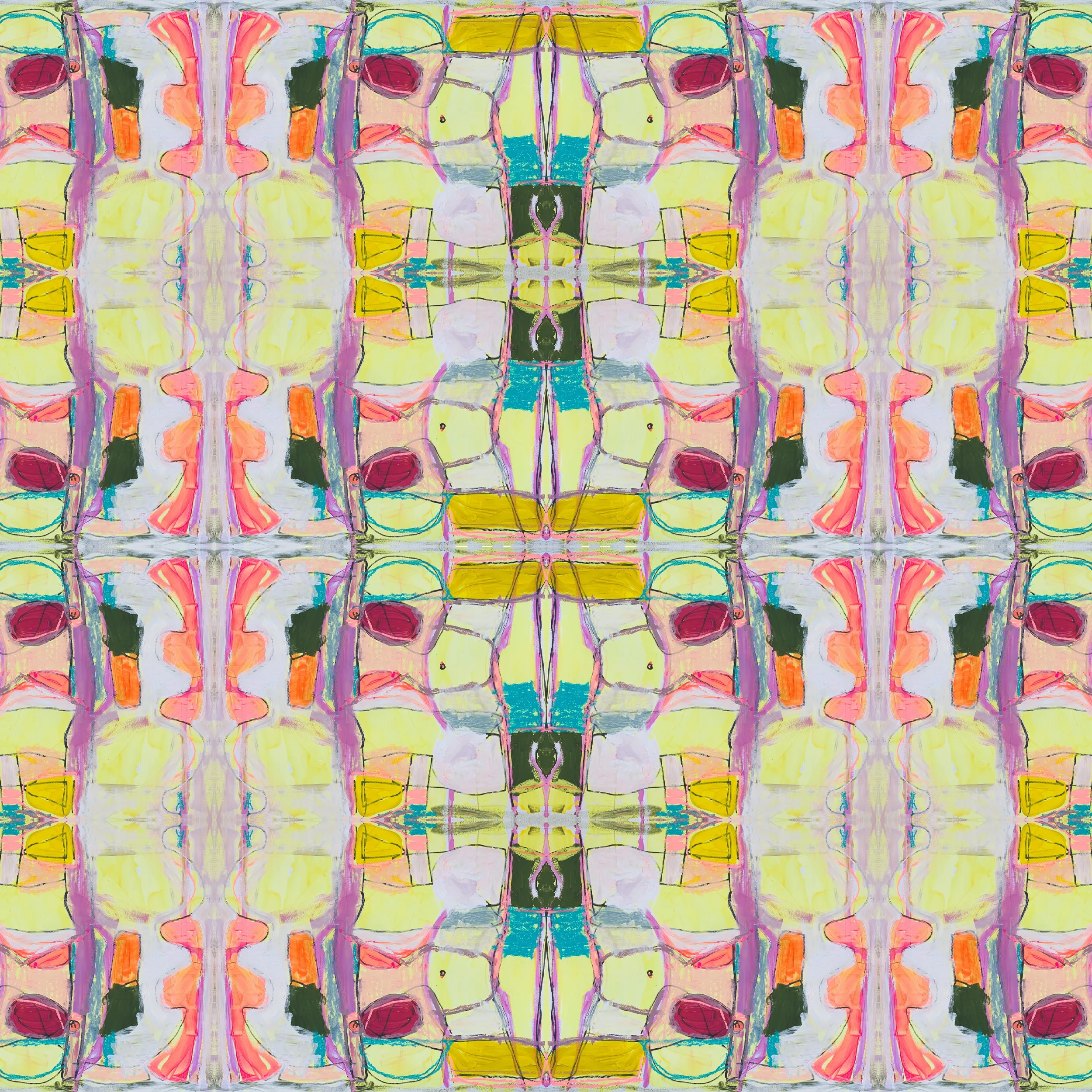 Right Or Wrong Citrine Fabric