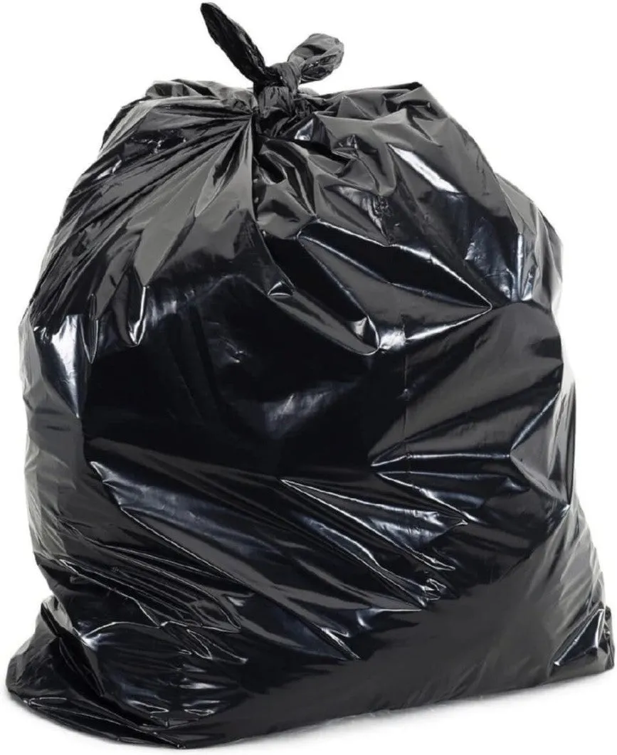 RiteSource - 26" x 36" Black Strong X Strength Garbage Bag, 200/Cs - G2636X