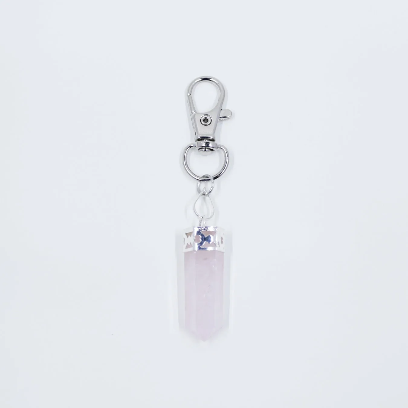 Rose Quartz Necklaces and Clip | 3 Piece Set