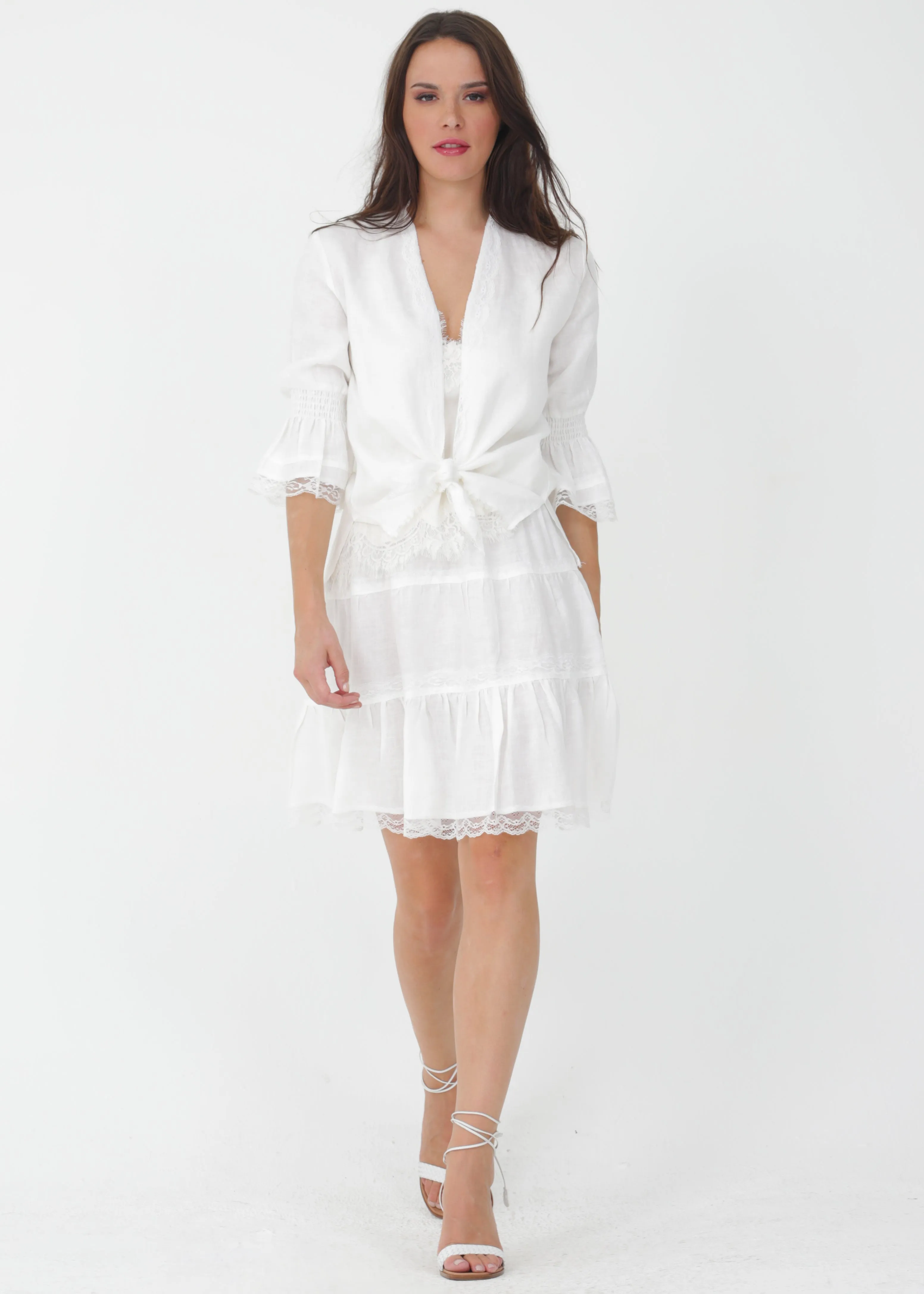 Rosie Linen Shrug