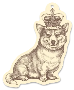 Royal Corgi Ornament