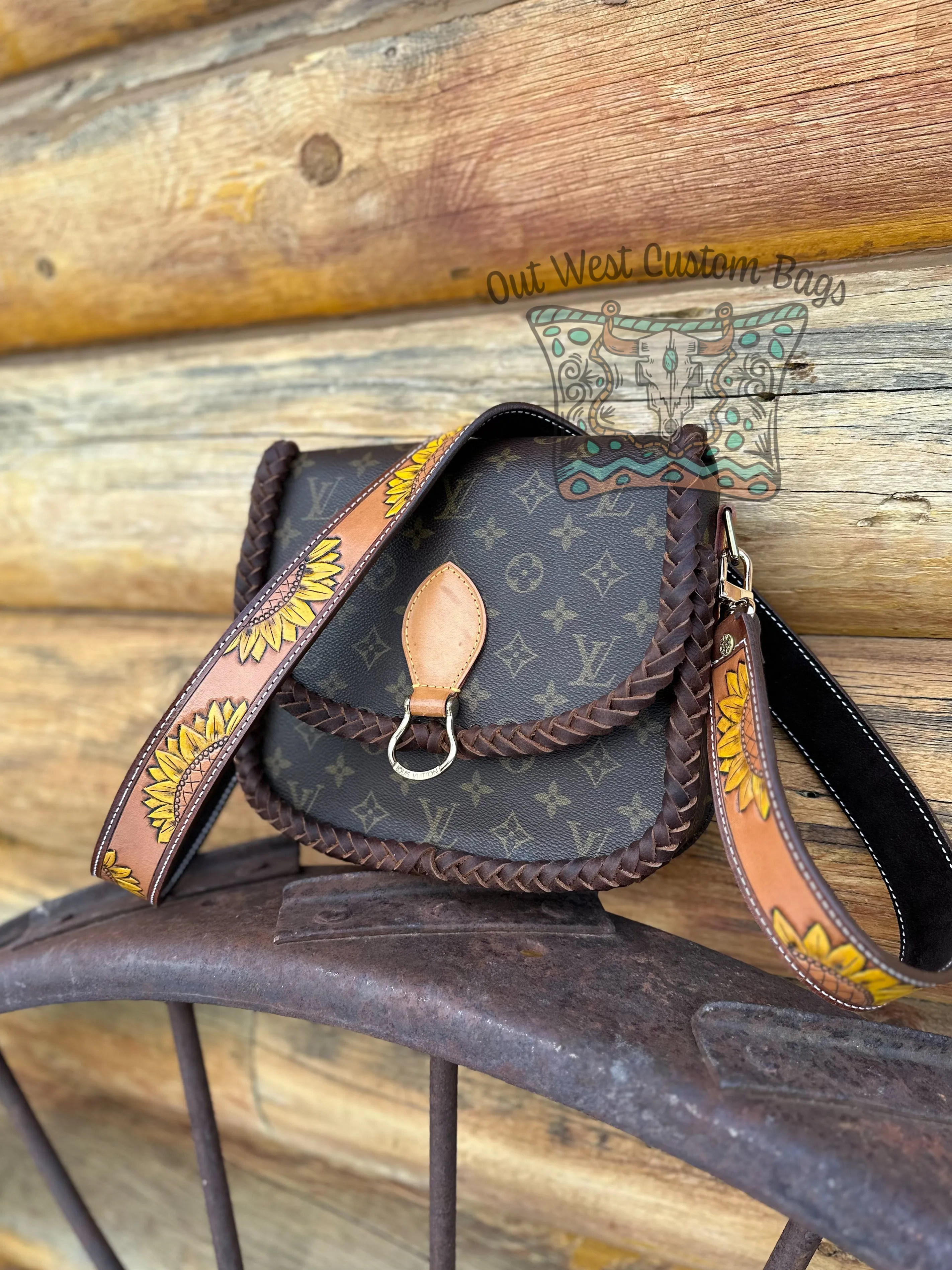 RTS Sunflower Leather Strap