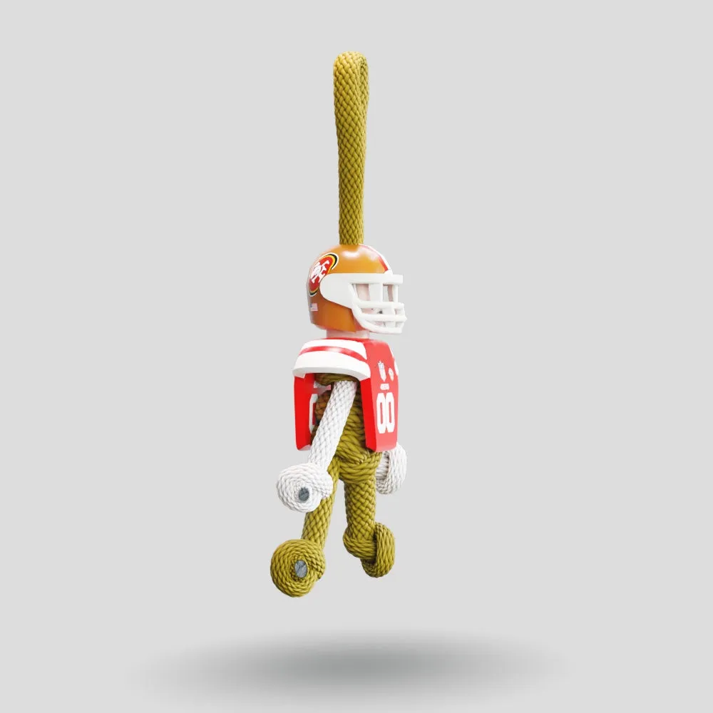 San Francisco 49ers Paracord Buddy Keychain