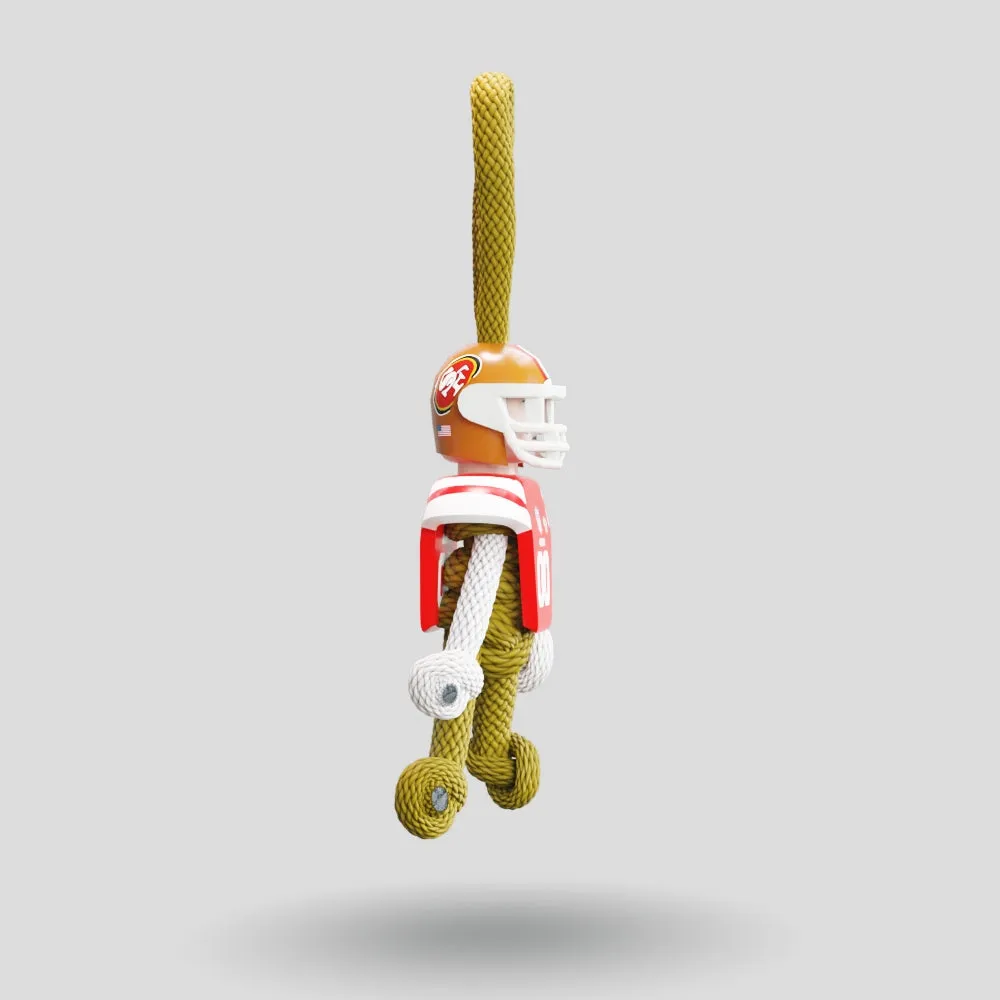 San Francisco 49ers Paracord Buddy Keychain