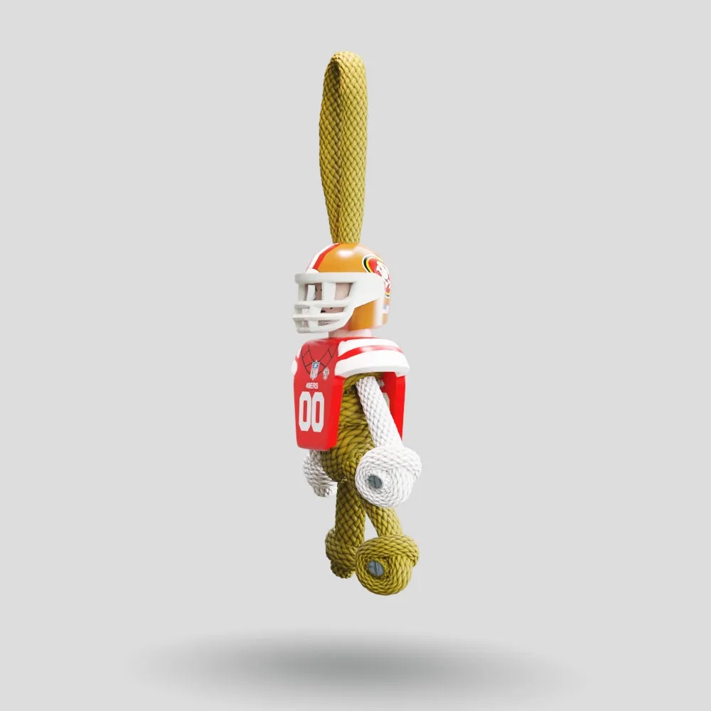 San Francisco 49ers Paracord Buddy Keychain